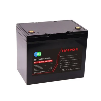 12V 80AH lithium-ijzerfosfaat deep-cycle accu