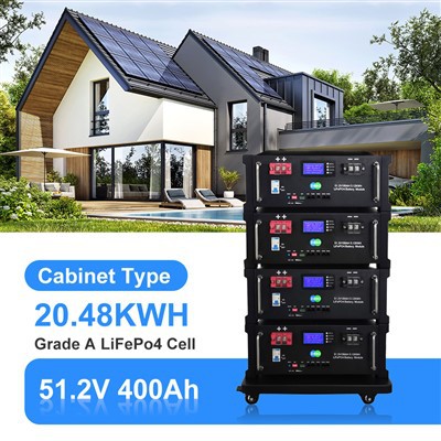 51,2 V 20 kW rack-energieopslagsysteem