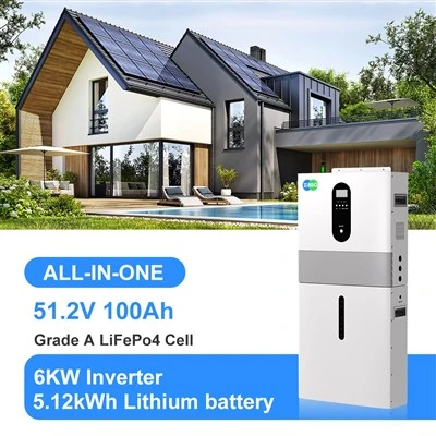 6KW Off-Grid Home Energy Storage System 51.2V 100Ah All-in-One Lithium Battery