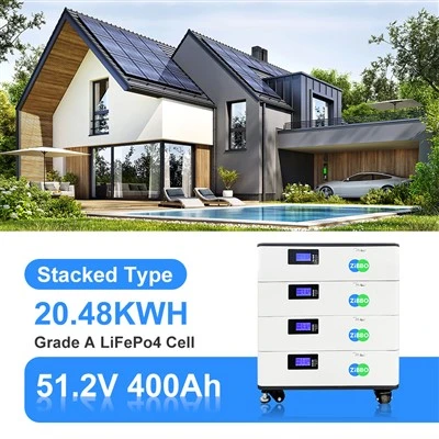 China Fabriek Lifepo4 Batterij 51.2V 400Ah 20kWh Lithiumbatterijen