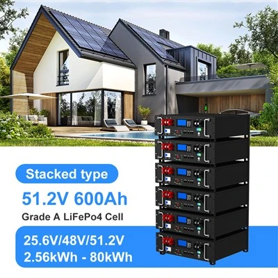 Solar 30KWH rack gemonteerd 51.2V 600AH Klasse A Lithium -batterij