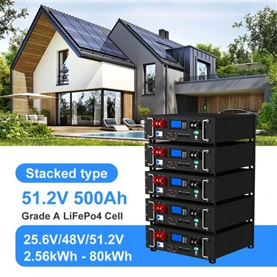 Solar Lithium Battery Pack 51.2V 500AH 25KWH Server Rack Batterijen